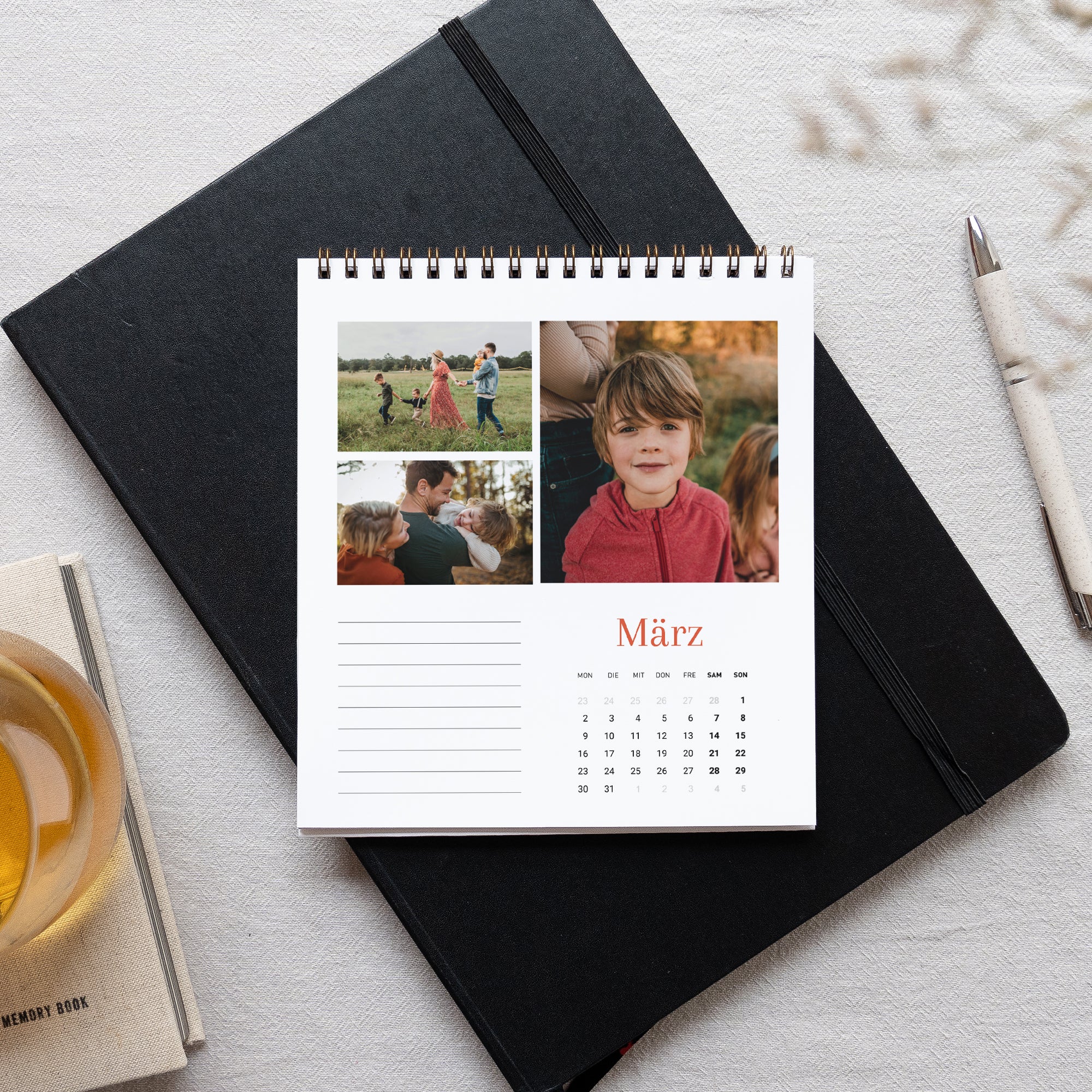 Kalender Weihnachten Büro, Staffelei Wertvolle Momente foto N° 2