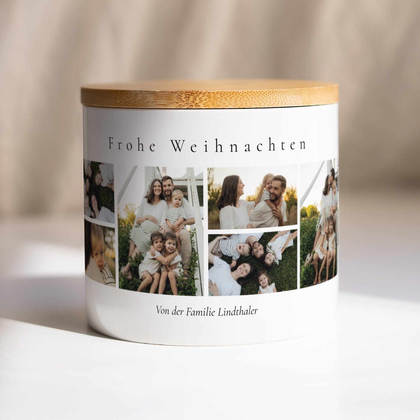 Keramiktopf Weihnachten 48 cl Weihnachten in Fotos foto N° 1