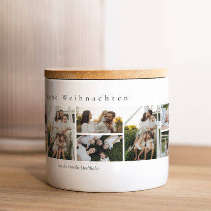Keramiktopf Weihnachten 48 cl Weihnachten in Fotos foto N° 2