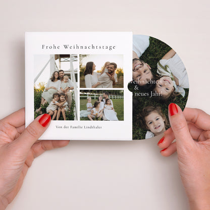 Weihnachtskarte Weihnachten Schallplattenhülle Weihnachten in Fotos foto N° 2