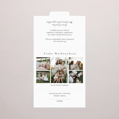 Personalisierte Schokoladenbox Weihnachten 6 Schokoladen Weihnachten in Fotos foto N° 3