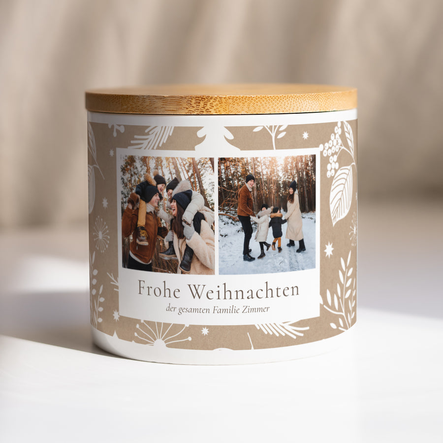 Keramiktopf Weihnachten 48 cl Weihnachtstraditionen foto