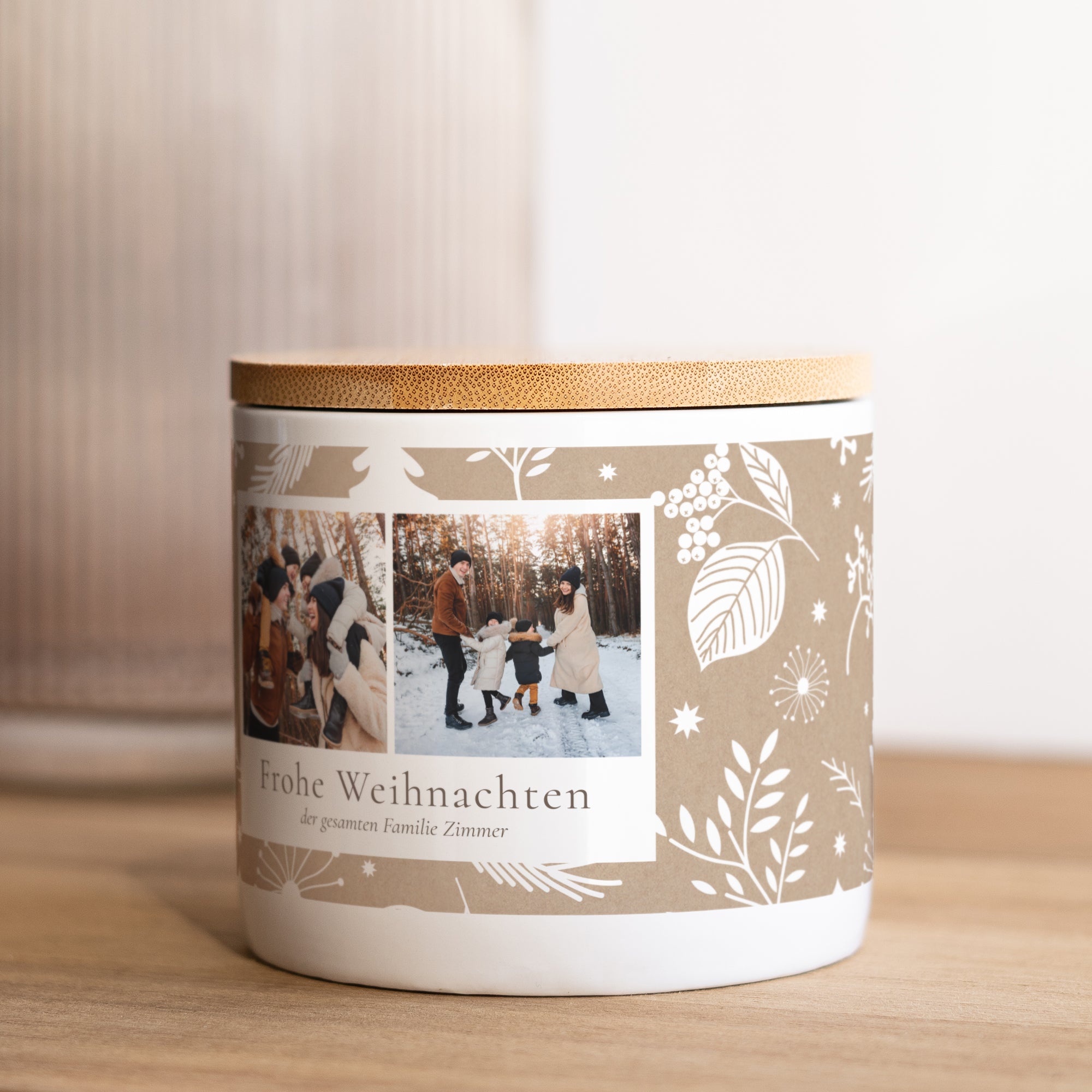 Keramiktopf Weihnachten 48 cl Weihnachtstraditionen foto N° 2