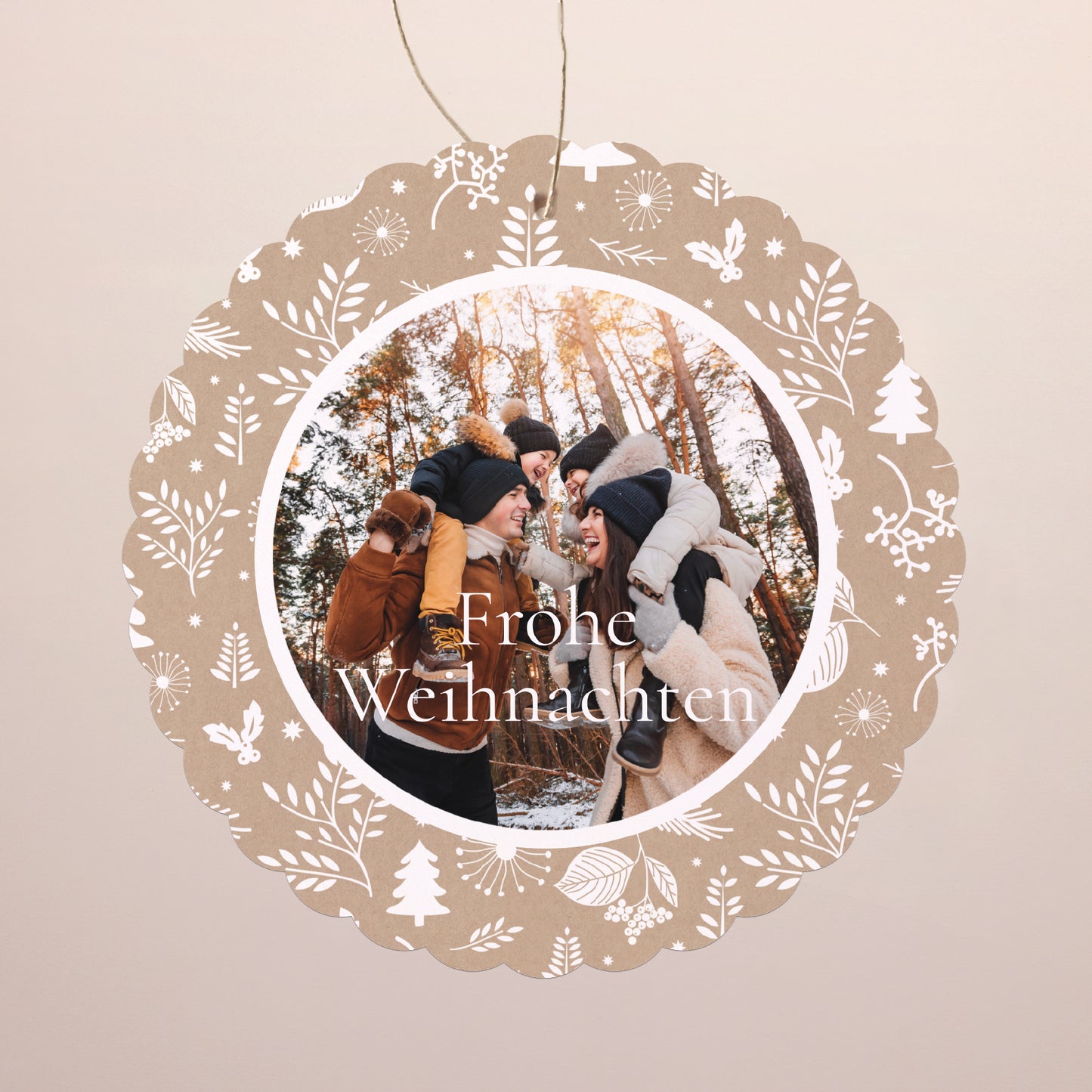 Weihnachtskarte Weihnachten Zum Aufhängen Weihnachtstraditionen foto N° 1