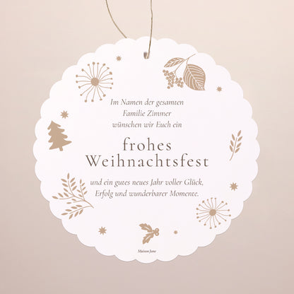 Weihnachtskarte Weihnachten Zum Aufhängen Weihnachtstraditionen foto N° 2