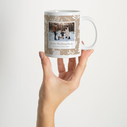Tasse Weihnachten Weiß Weihnachtstraditionen foto N° 2