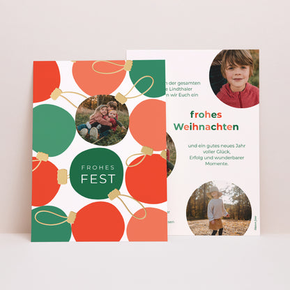 Weihnachtskarte Weihnachten Weihnachten in der Schwebe foto N° 1