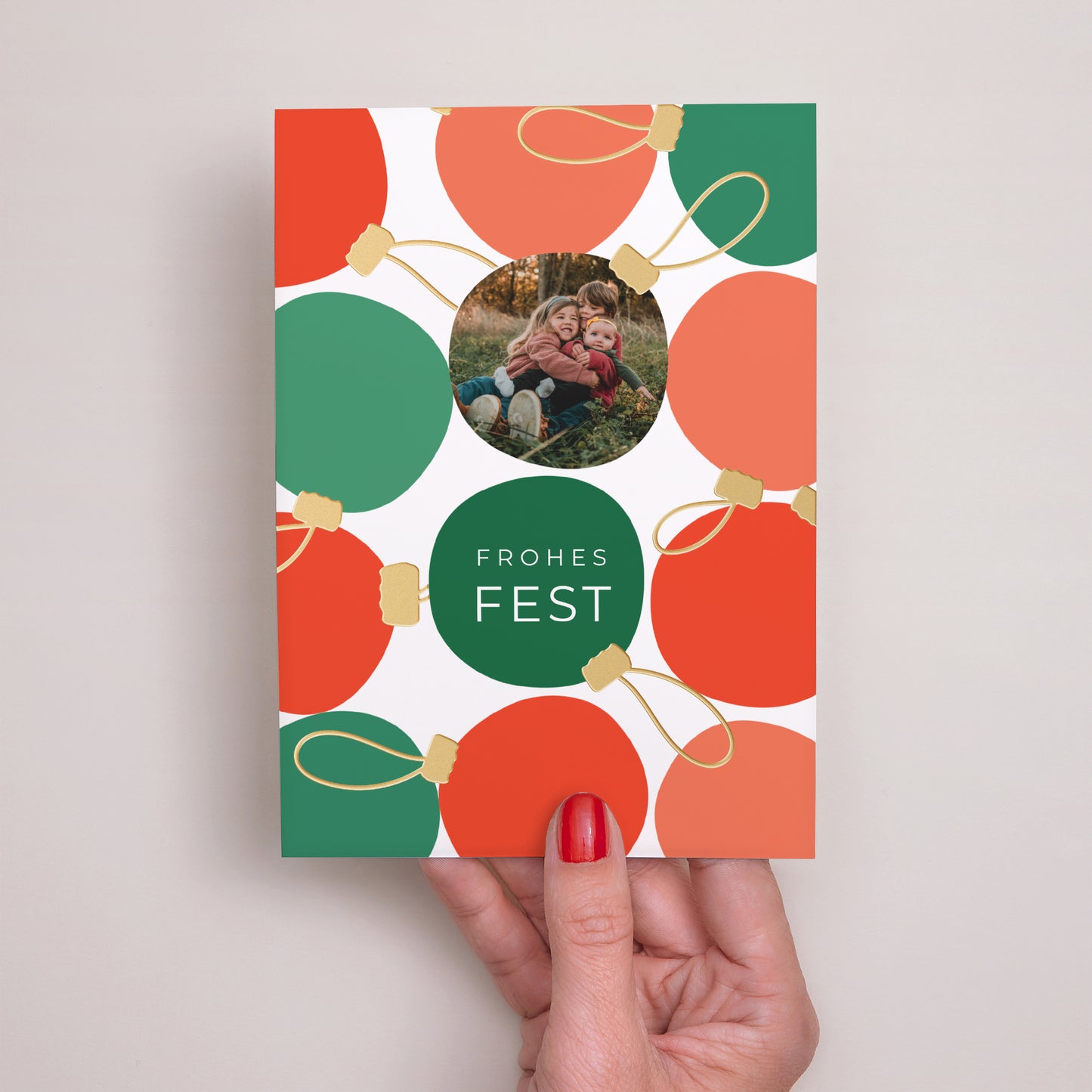 Weihnachtskarte Weihnachten Weihnachten in der Schwebe foto N° 2