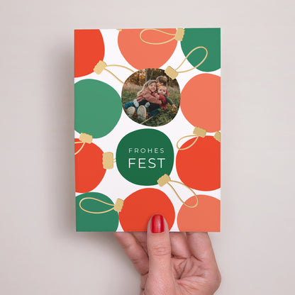 Weihnachtskarte Weihnachten Weihnachten in der Schwebe foto N° 2