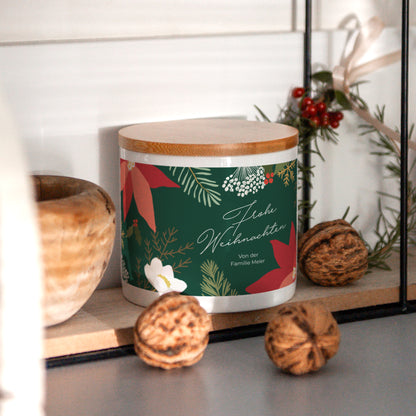 Keramiktopf Weihnachten 48 cl Weihnachtskranz foto N° 4