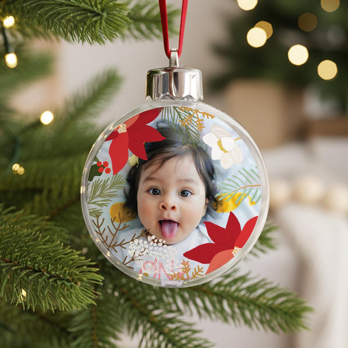 Weihnachtskugel Weihnachten Runde Weihnachtskranz foto N° 1