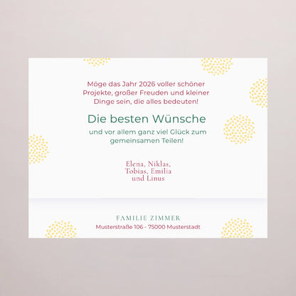 Personalisierte Schokoladenbox Weihnachten 6 Schokoladen Der Wintersonnenwende foto N° 4