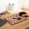 Mousepad Weihnachten Rechteck Holly Fuchsia II foto N° 2