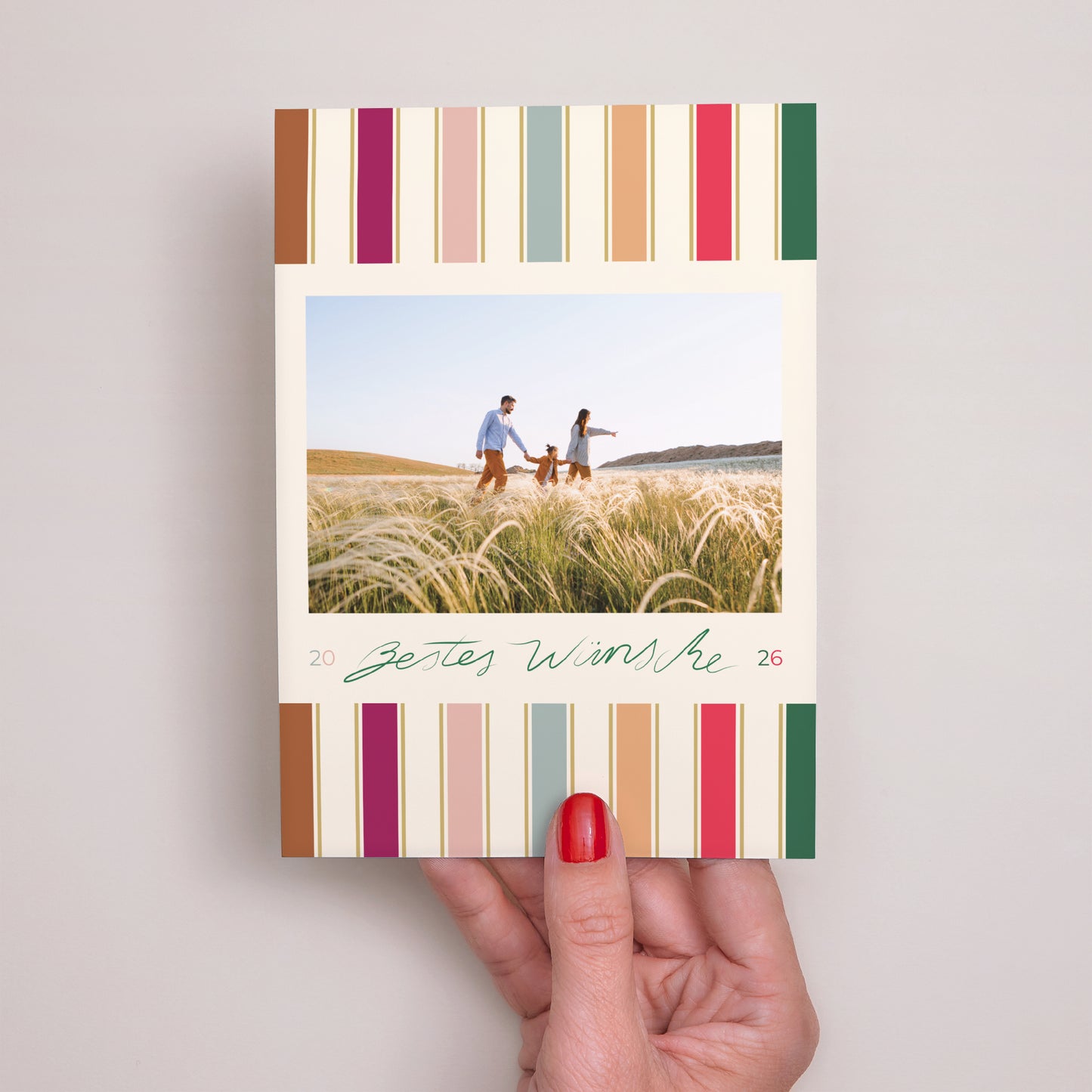 Weihnachtskarte Weihnachten Weihnachtsbänder foto N° 2