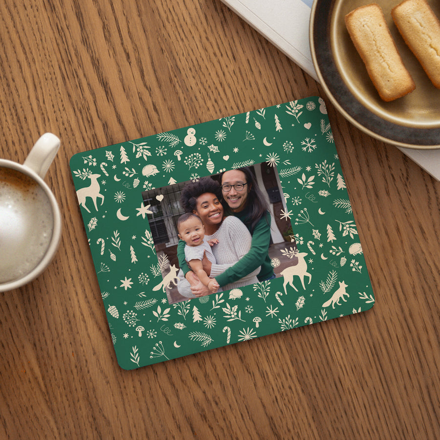 Mousepad Weihnachten Rechteck foto