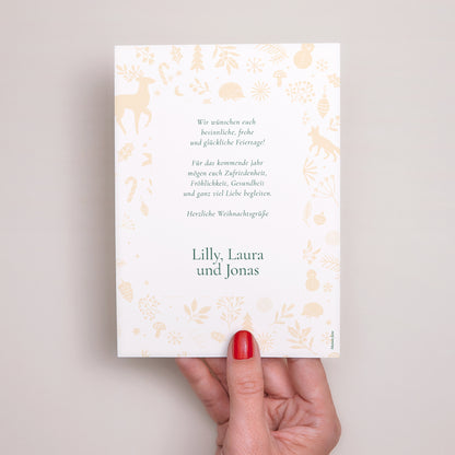 Weihnachtskarte Weihnachten foto N° 3