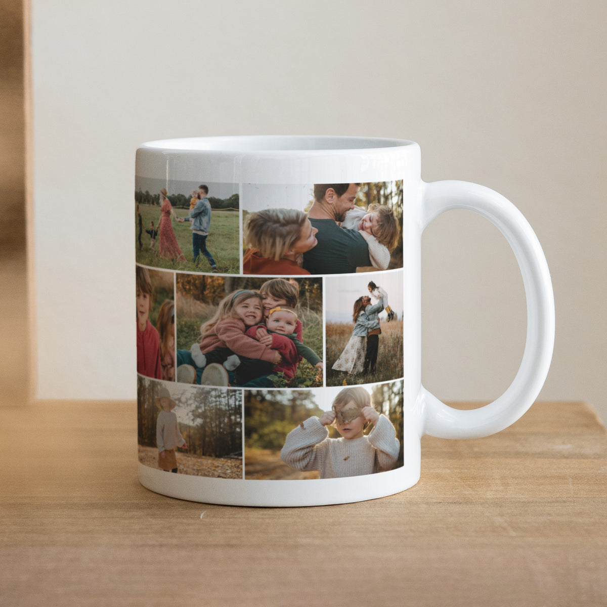 Tasse Objekte Weiß Unsere schöne Familie foto