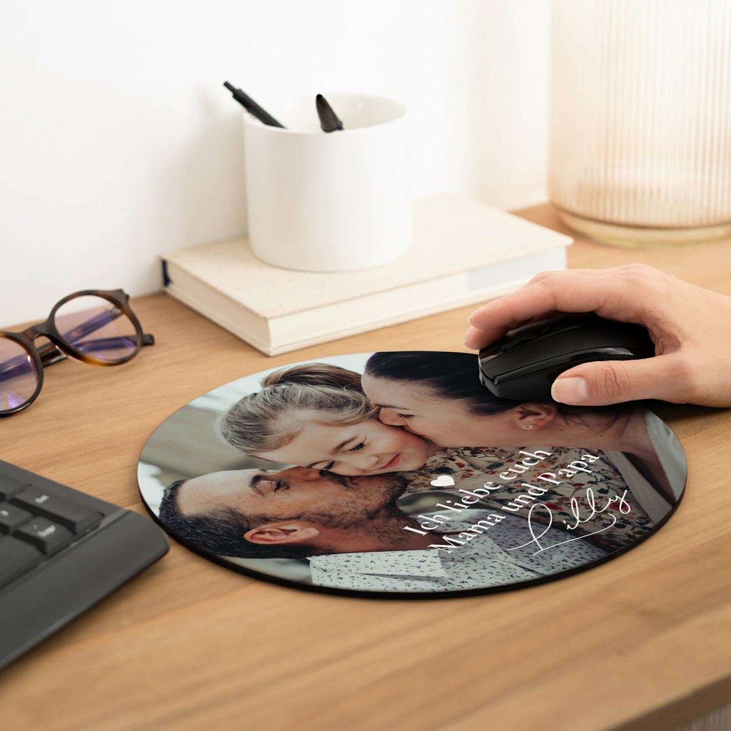 Mousepad Objekte Rund Erinnerungen zum Mitnehmen foto N° 2