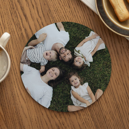 Mousepad Objekte Rund Haus des Glücks foto N° 1