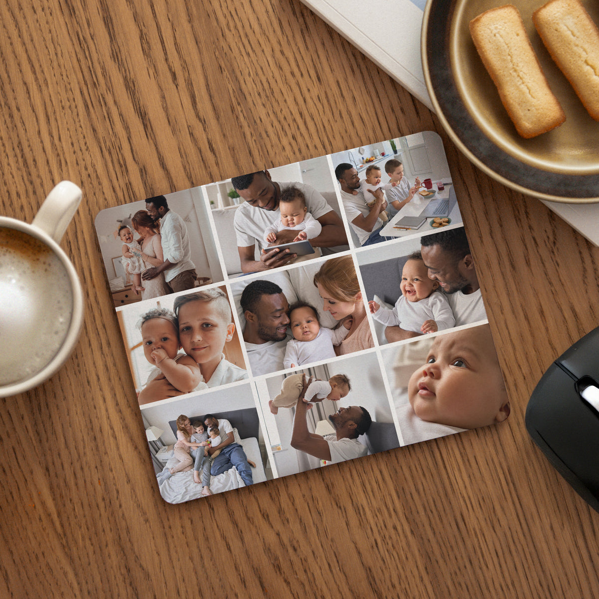 Mousepad Objekte Rechteck Die Kunst des Zusammenseins foto