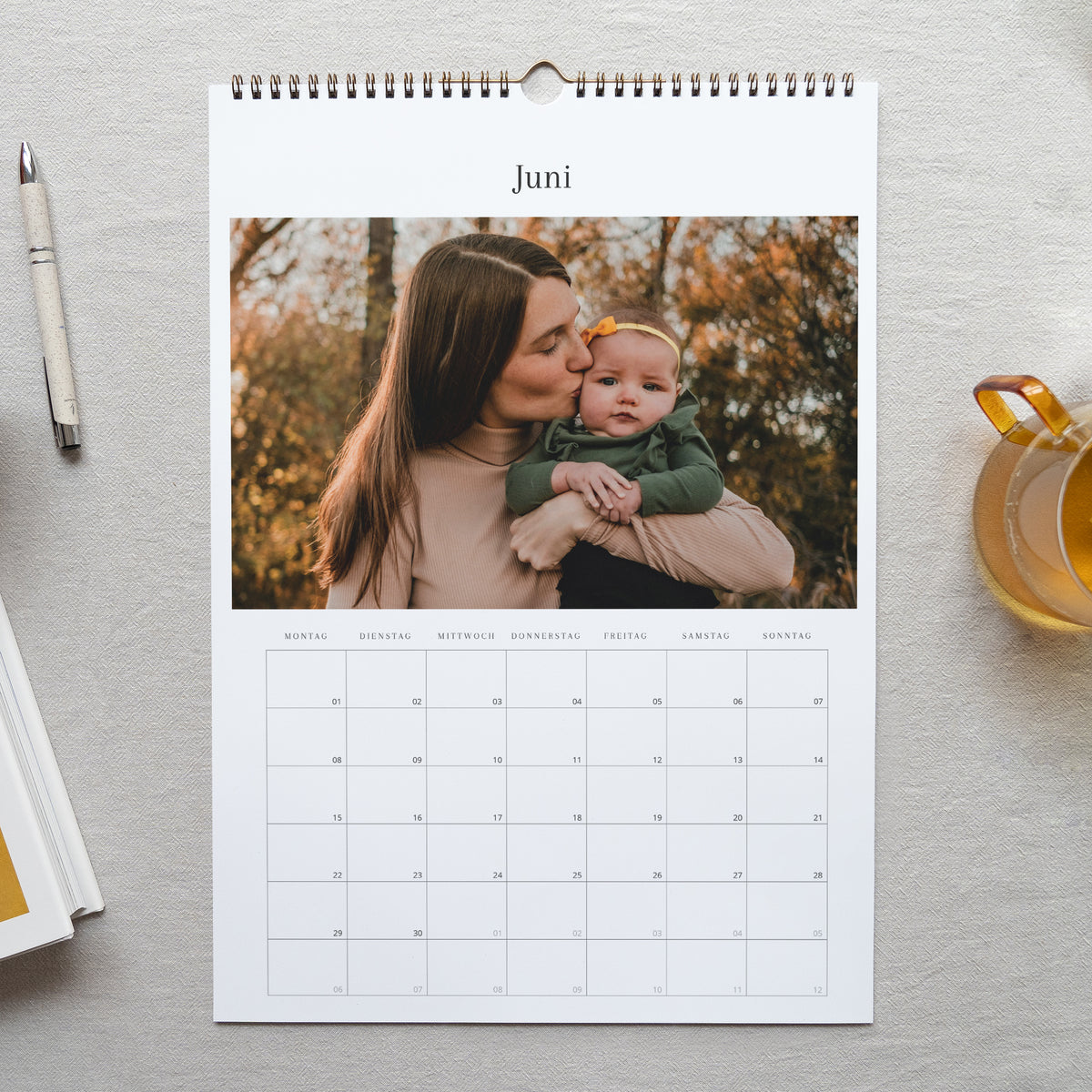 Kalender Weihnachten Wandgemälde A3 Familienerinnerungen foto N° 2
