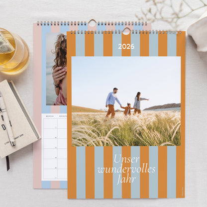 Kalender Weihnachten Wandgemälde A3 Saisonale Streifen foto N° 1
