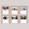 Kalender Weihnachten auf Holzsockel Instant Naturel foto N° 4