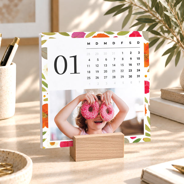 Kalender Weihnachten 6 Karten Blühende Momente foto