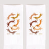 Damensocken Weiße Hot-Dog-Tapete foto N° 3