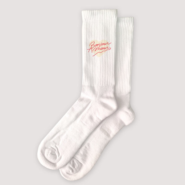 Damensocken Weiße Liebe Guten Morgen Vanille foto