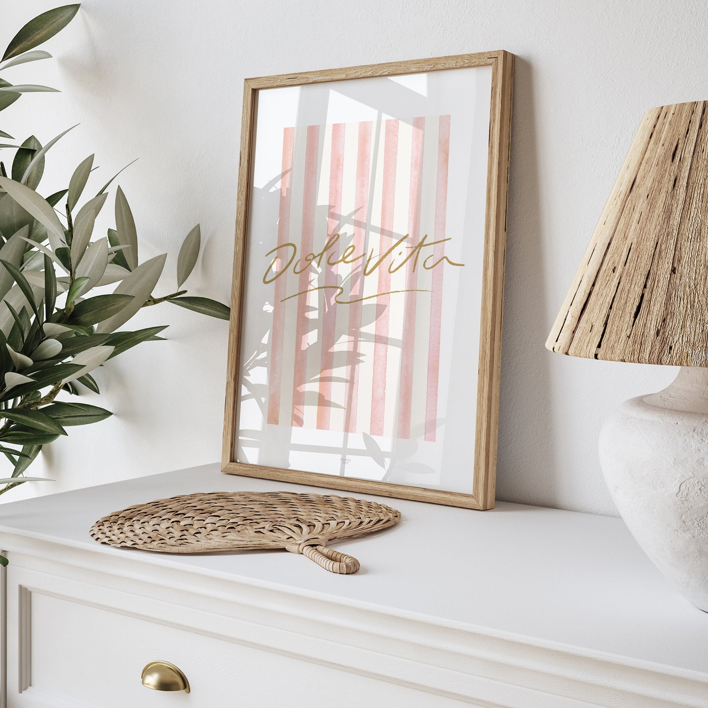 Poster Objekte Porträt Die süße rosa Lebensart foto N° 5