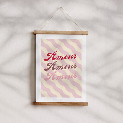 Poster Objekte Porträt Süße Liebe foto N° 4