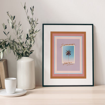 Poster Objekte Porträt Sommerliebhaber foto N° 1