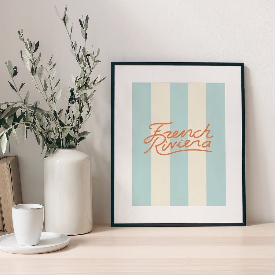 Poster Objekte Porträt Französische Riviera foto