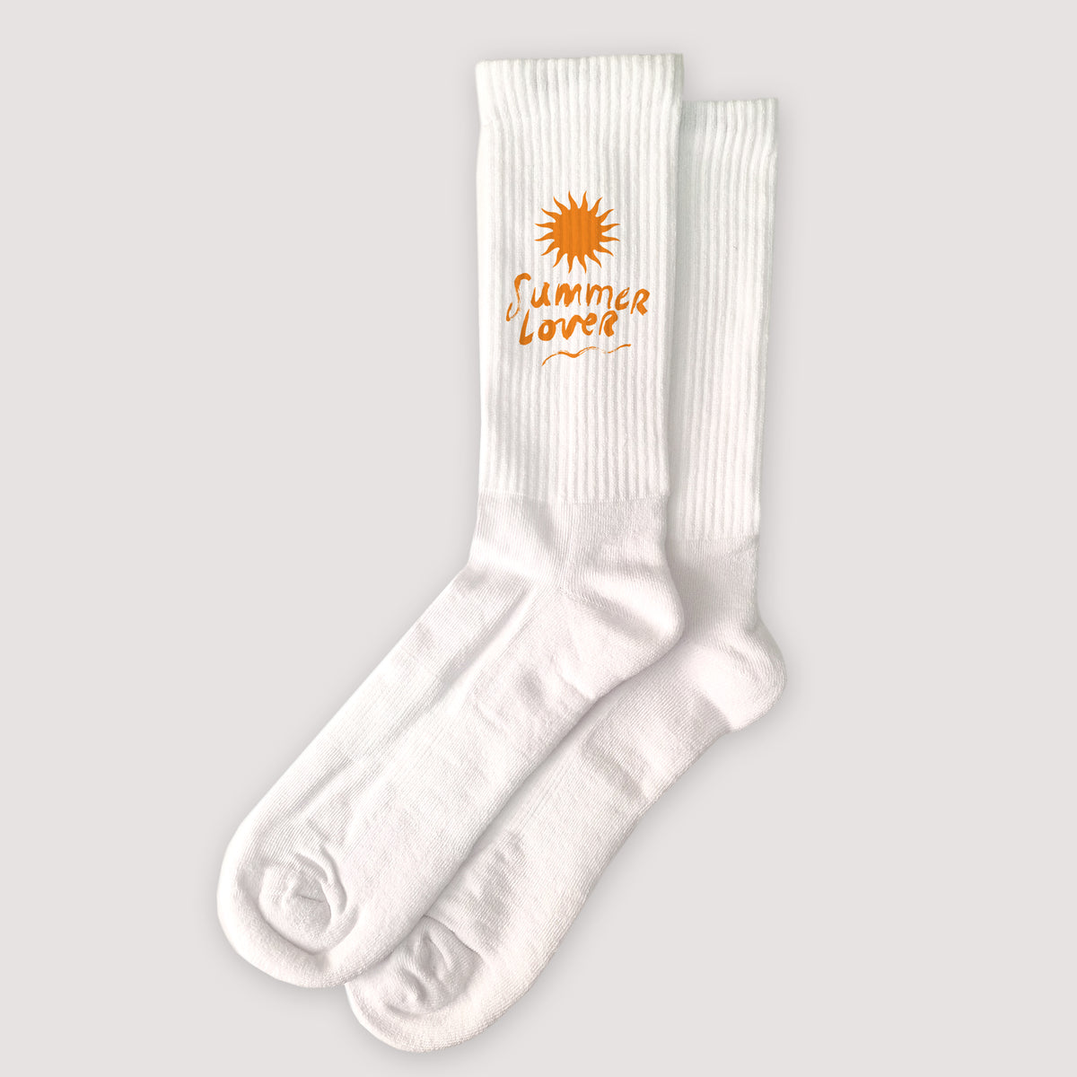 Herrensocken Weiße Sommer-Sonnenliebhaber foto N° 1