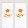 Herrensocken Weiße Sommer-Sonnenliebhaber foto N° 3