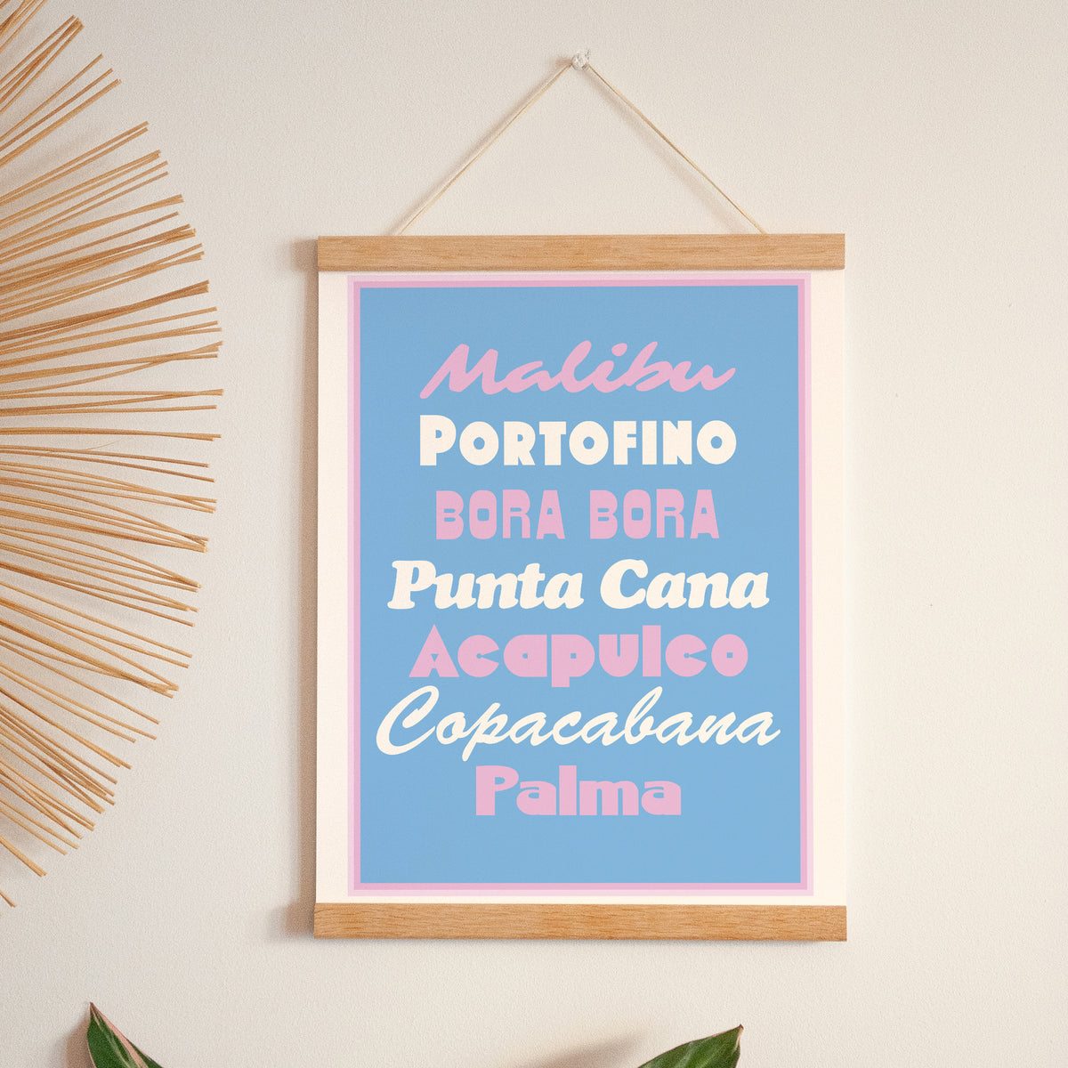 Poster Objekte Porträt Schöne Strände foto