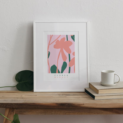 Poster Objekte Porträt Blumenmarkt foto N° 3