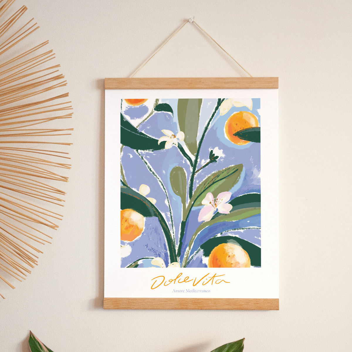 Poster Objekte Porträt Mediterrane Liebe foto