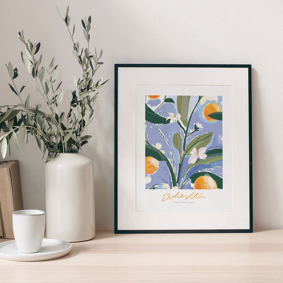 Poster Objekte Porträt Mediterrane Liebe foto