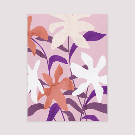 Poster Objekte Porträt Blumenarrangement