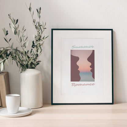 Poster Objekte Porträt Sommerromanze foto N° 1