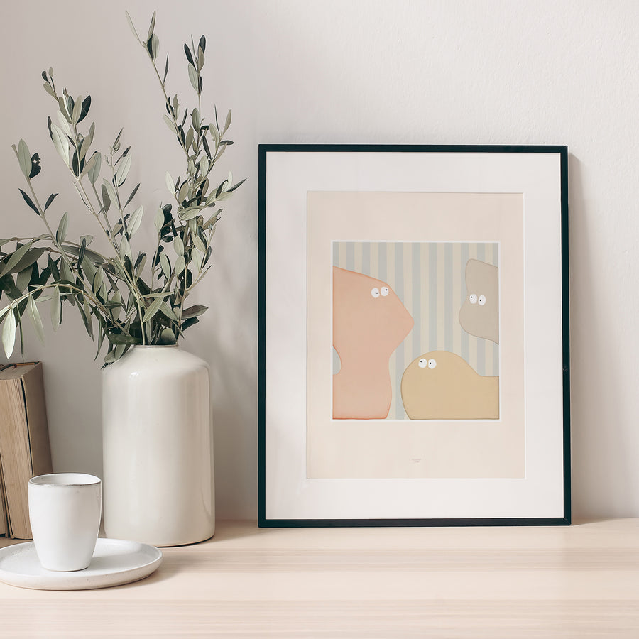 Poster Objekte Porträt die Sachen foto