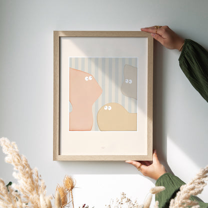 Poster Objekte Porträt die Sachen foto N° 2