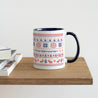 Tasse Weihnachten Blau Weihnachtsbecher foto N° 4