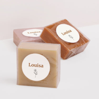 Sticker Geburt Rund Blume von uns foto N° 2