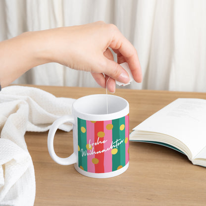 Tasse Objekte Weiß Jolly Glitter foto N° 3