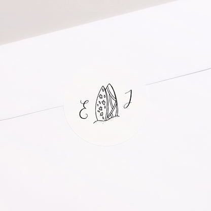 Sticker Hochzeit Rund Der Plan des Glücks foto N° 1