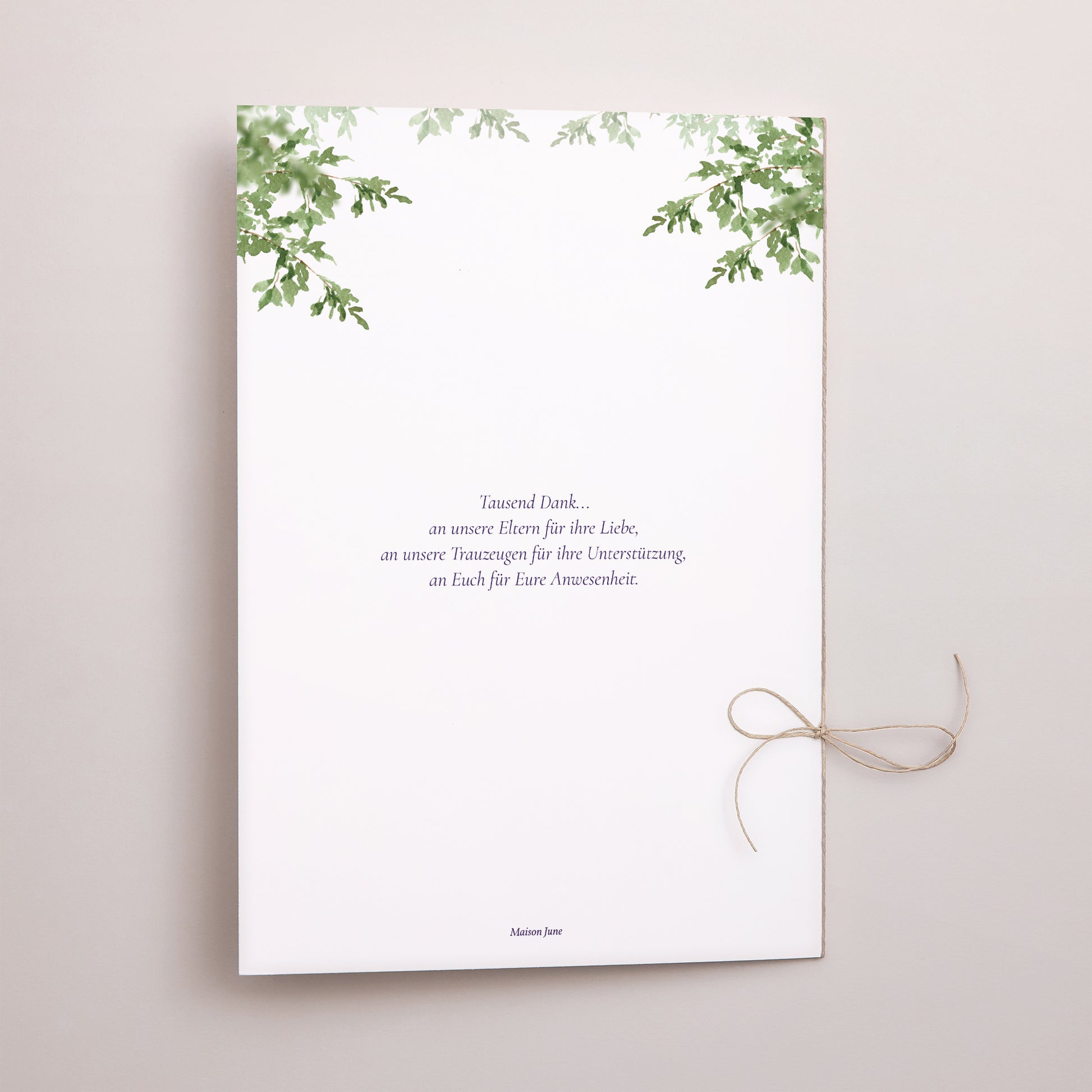 Kirchenheft Hochzeit Doppelflügel Das Reich unserer Herzen foto N° 3