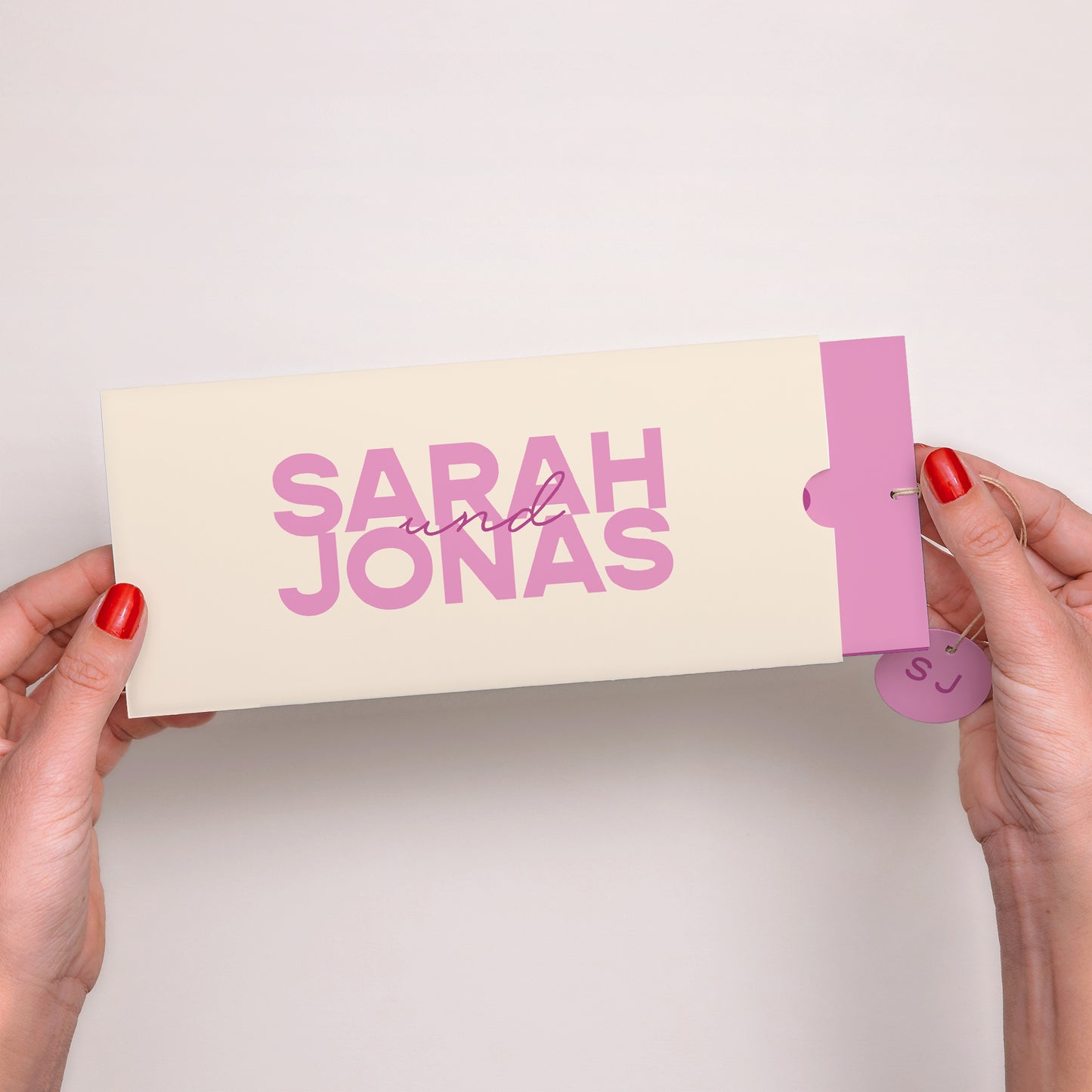 Hochzeitseinladung Mappe 2 Karten, Etikett Farb Stimmung foto N° 2